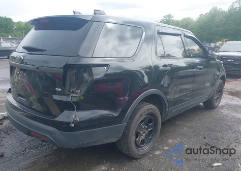 2017 Ford Police Interceptor from USA, damaged, VIN 1FM5K8ARXHGD57454